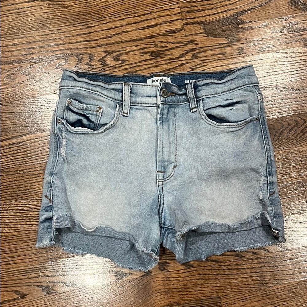 Kensie Blue Jean Shorts